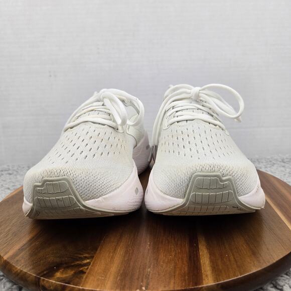 Brooks Womens Ghost Max Wide White Athletic Comfort Gym Road Running Shoe W10 D - Picture 4 of 13